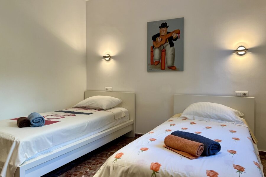 Drittes Schlafzimmer im Ferienhaus Casa Patricia