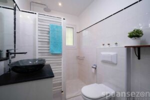 Badezimmer im Ferienhaus Patricia