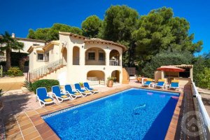 Großer privater Pool im Ferienhaus Casa Patricia