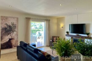 Helles Wohnzimmer und Esszimmer