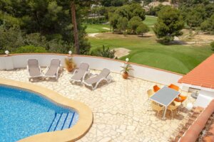 Ferienvilla für 6 Personen in Moraira in der Nähe des Golfplatzes